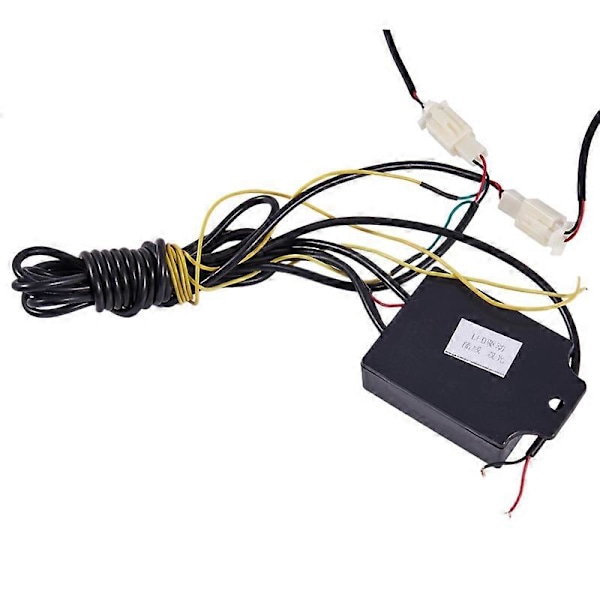 LED DRL Varselljus Dimljus 12V Bil Varselljus för Dodge Journey Fiat Freemont 2014 2