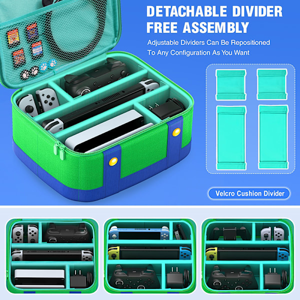 Stor oppbevaringsveske for Switch, reiseveske for OLED Pro-konsoll, Switch-tilbehør Switch Bag Red