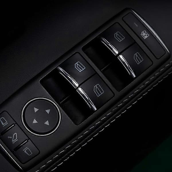 7 stk. Bil Krom Interiør Dørkontakt Styling Trim til Tesla Model S / x Tilbehør