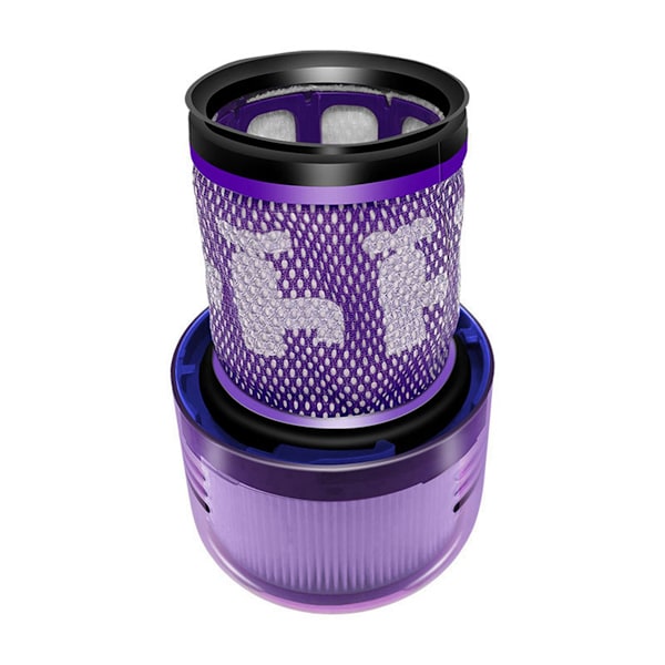 4 stk. HEPA-filter til Dyson V12 Slim Detect Absolute Extra/Total Clean/Støvsuger 971517-01