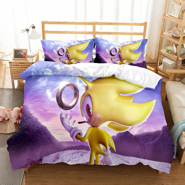 Lightning Sonic Dynetrekksett med Trykk - 06101s SINGLE 135x200cm