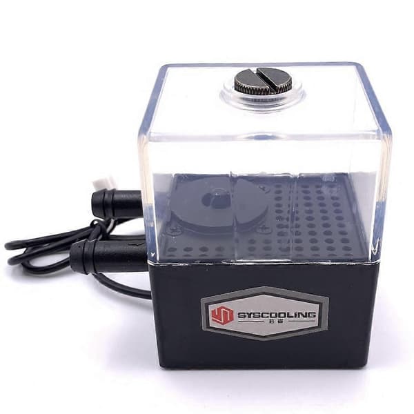 Ny Version SC-300T Vattenkylningspump 23DB Pump + Tank Integrationsstil DC12V