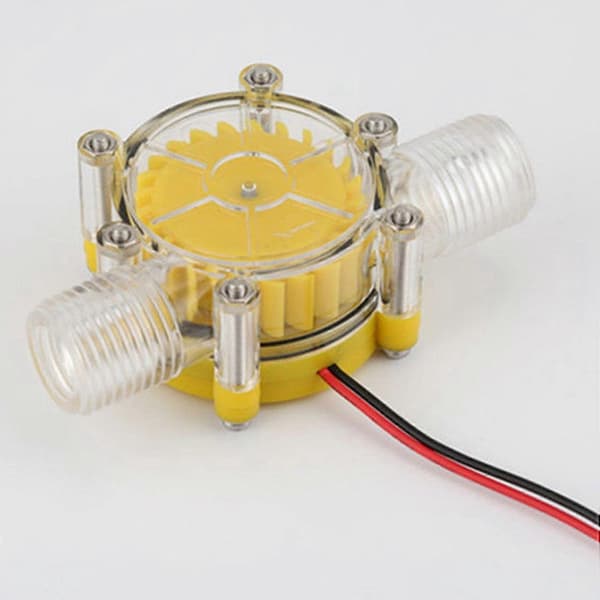 10W Vattenflödespump Mini Hydro Generator Turbin Flöde Hydraulisk Konvertering 80V