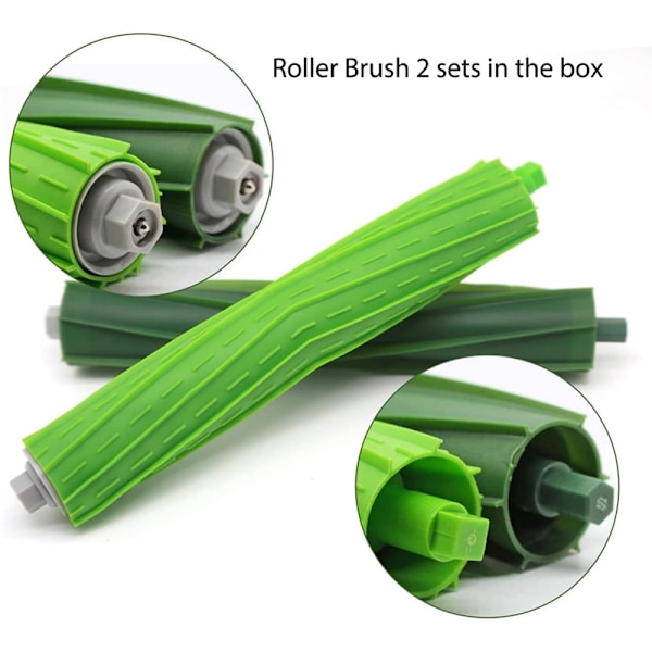 Reservedele Kompatible til iRobot Roomba Combo J7+/Plus Kun 1 Sæt Multi-Overflade Gummibørster