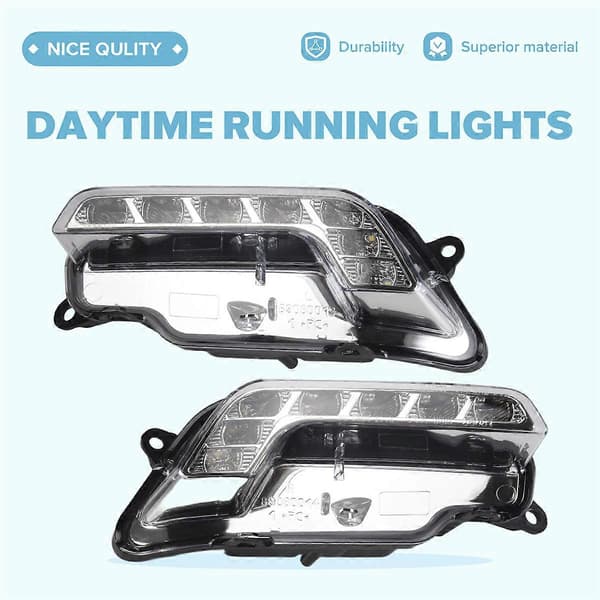 Bil Front LED Kørelys DRL Blinklys til Mercedes W212 E300 E350 E500 E550 09-13 212