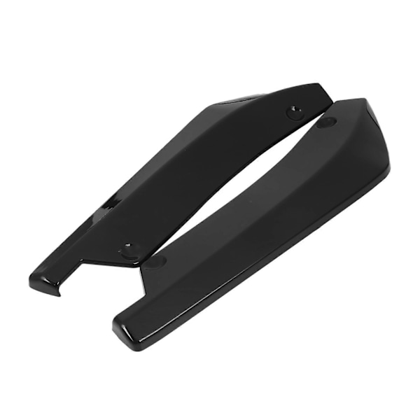 2st Universal Bil Bakre Stötfångare Läpp Diffuser Splitter Spoiler Repskydd