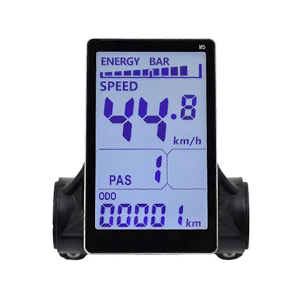 M5 Sähköpyörän LCD-näyttö + 36V 350W Siniaalto-ohjain Sähköskootterin LCD-paneelinäyttö maastopyörään