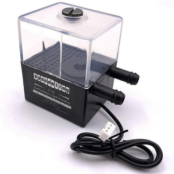 Ny Version SC-300T Vattenkylningspump 23DB Pump + Tank Integrationsstil DC12V