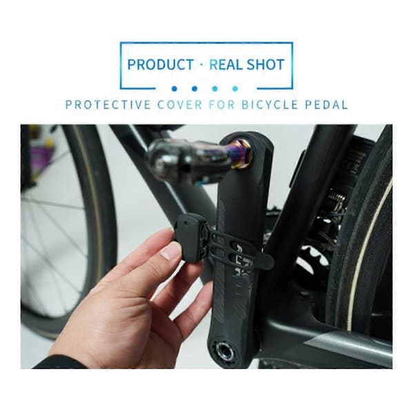 Cykel Gel Beskyttelsesetui til Sensor, Bryton, Computer Sensor Sort Cover, 2 stk