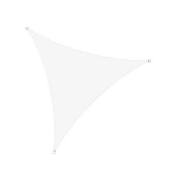 Trekantet vanntett UV-beskyttelse solseil 3x3x3m (Triangular) White