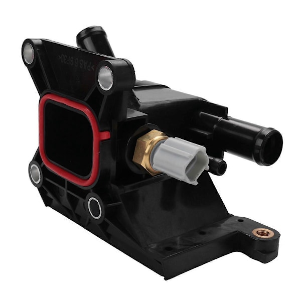 Ny termostat motor kølevand udløb med sensor til Mazda 3 5 6 2006-2013 2.0L-L4 Ford LF9415