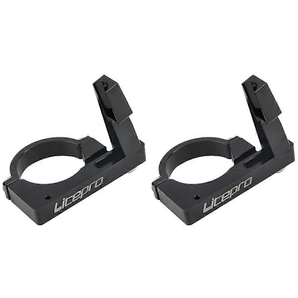 2X Sp8 Taitettavan Pyörän Etuvaihtajan Sovitin Muunnos Asennusalusta 40mm Kiinnitysrengas BMX Pyöräily
