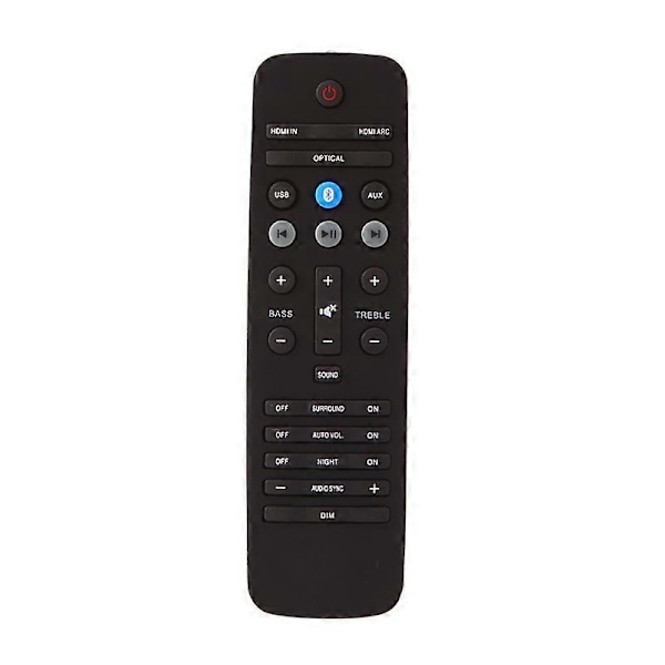 Fjärrkontroll Ersättning för Philips HTL3170B HTL3160B HTL3160B/12 HTL2163B HTL2163B/12 HTL2163B/51 HT