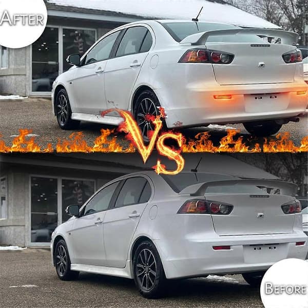 LED Bakre Reflektor Stötfångare Dimljus för Mitsubishi Lancer 2008-2017 Evolution X 2008-2017 Outlander