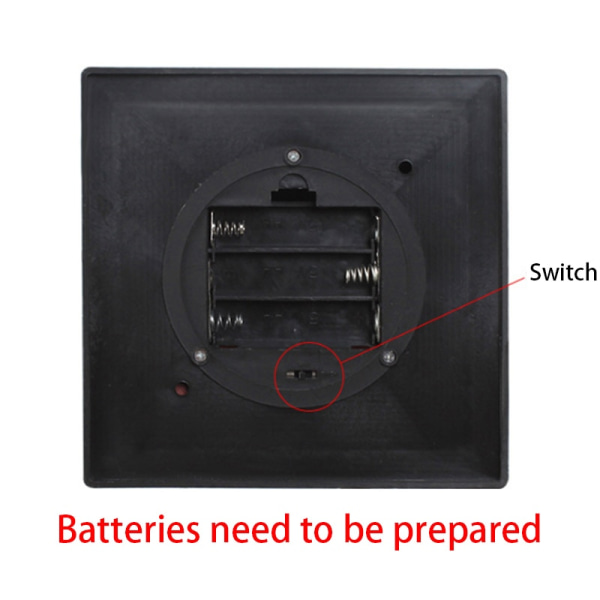 LED Nattlampa Bärbar USB eller Batteridriven Flamma Ljus Inomhus Sovrum Sängbord Simulerad Eldstad Dekorativt Skrivbordslampa Style A