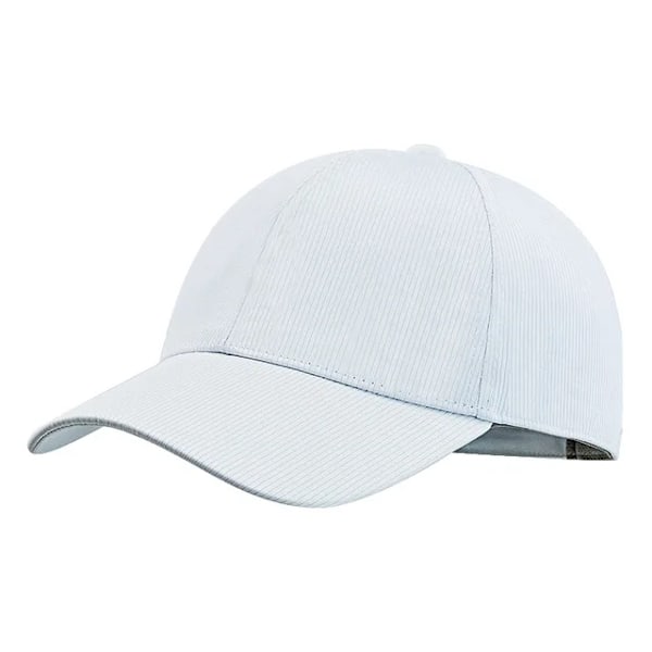 LED Fiberoptisk Lysande Keps för Kvinnor Män Älskare Baseballkeps Musikfestival Jul Halloween Hip Hop Svart Vit Hatt Högtidsframträdande White