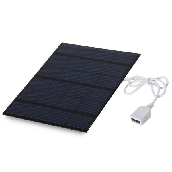 Solpanel Powerbank Bärbar Mobiltelefonladdare för Utomhusöverlevnad Camping supervivencia BHD2