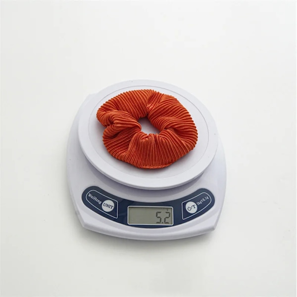 Halloween Jul Håraccessoarer Hårband Sammet Scrunchies Kvinnor Rutiga Hårband Gummiband Elastiska Hårband orange stripe