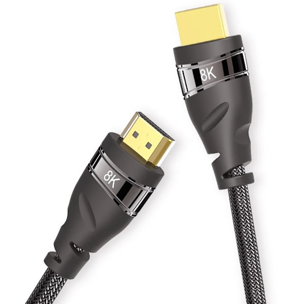 8K HDMI 2.1-kompatibel kabel med stöd för alla 4K 2K Dolby Vision HDR10 4:4:4 HDCP 2.2 & 2.3 för HDTV PS5/PS4/Xbox Sony Z8H/Z9G 3m