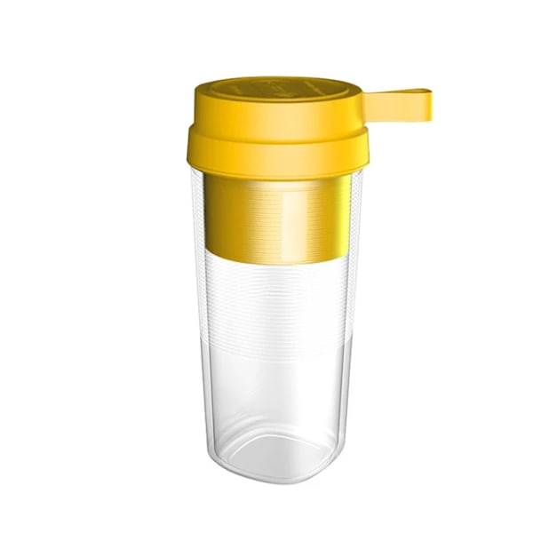 USB Laddning Elektrisk Juicer Portabel Smoothie Blender Mini USB Mixer 350ML Personlig Fruktpress Fruktjuicemixer Kopp Yellow