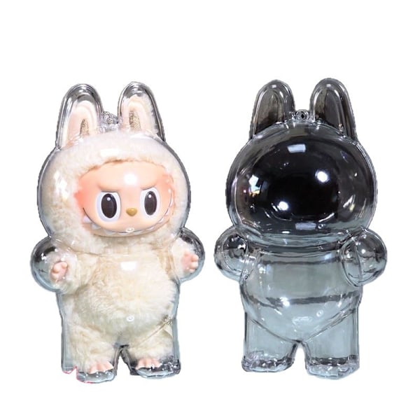 För LABUBU Transparent Skyddskåpa Dammskydd Baby Klädtillbehör Option 3