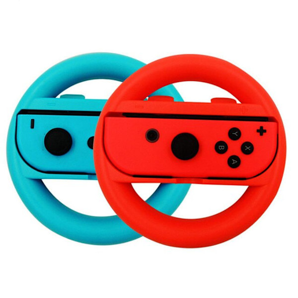 2st Joy-Con Wheel för Nintendo Switch Racing Game Wheel black