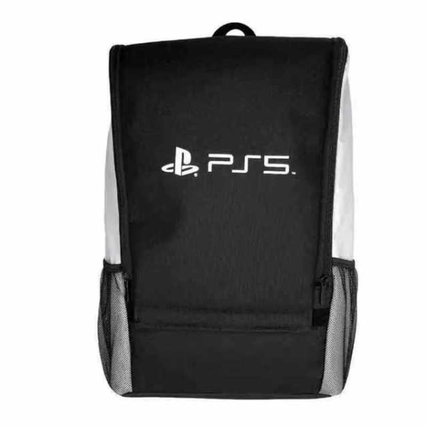 För PS5 Bag Game Console Ryggsäck Resväska logo