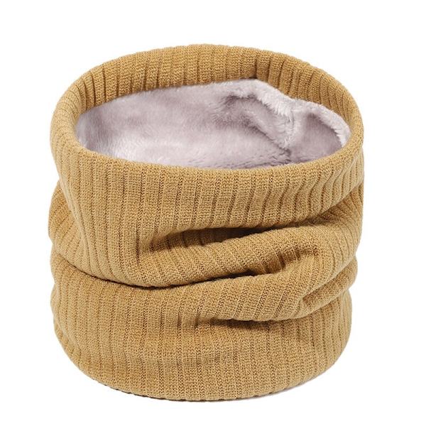 Motorcykel Balaclavas Tjock Stil Plus Sammet Unisex Halsduk Utomhus Stickade Krage Halsdukar Håll Värmen Vinter Halsdukar White