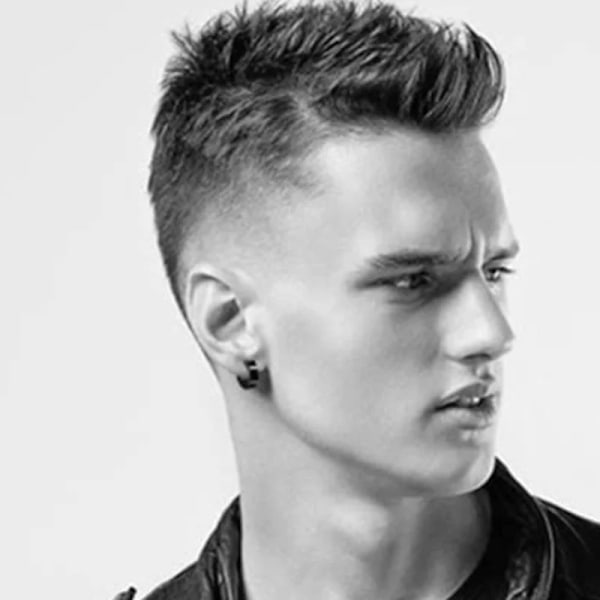 12st Punk Örhängen i Rostfritt Stål Set Örhänge Båge Gotisk Örhänge Paket Falsk Öronplugg Unisex Öronstift Set Kroppssmycken Silver