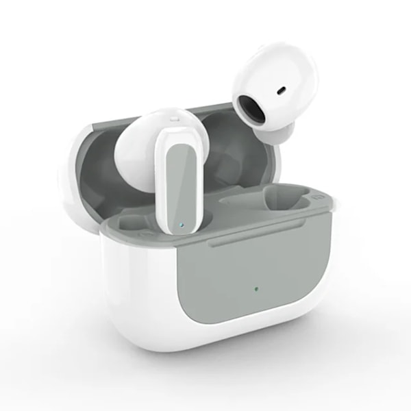 E60 TWS Trådlösa Hörlurar In-Ear Handsfree Öronproppar Bluetooth Hörlurar Sport Touch Stereo 5.0 Headset För Xiaomi mi 11 Samsung White