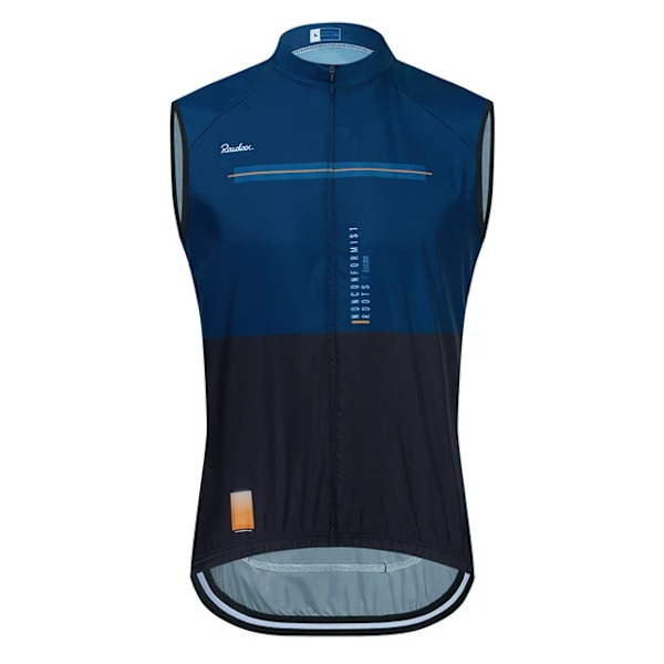 Herr Raudax Ärmlös Cykel Mesh Ciclismo Cykel Undertröja Jersey Vindtät Cykelkläder Gilet Motorcykelväst Option 1 XL