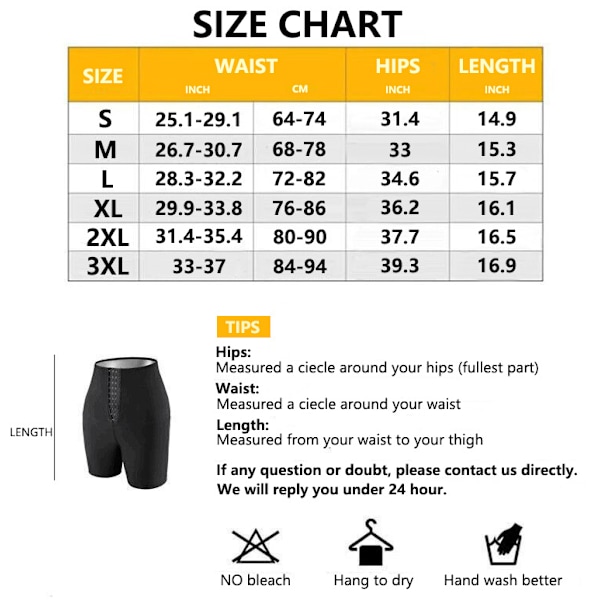 Svett Sauna Byxor Kroppsformare Viktminskning Slimmande Byxor Midjetränare Shapewear Mage Varma Termo Svett Leggings Fitness Träning S