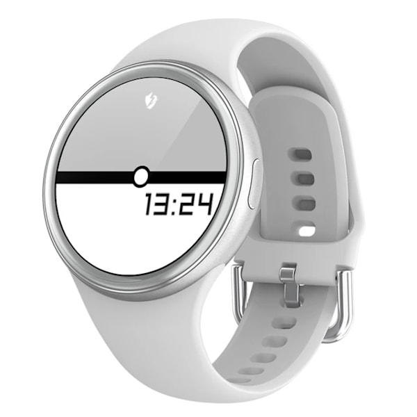 Smartklocka Dam DIY Urtavla J2 Smartwatch Fullskärm För Dam Puls Blodtryck IP68 Vattentät Android iOS Silver