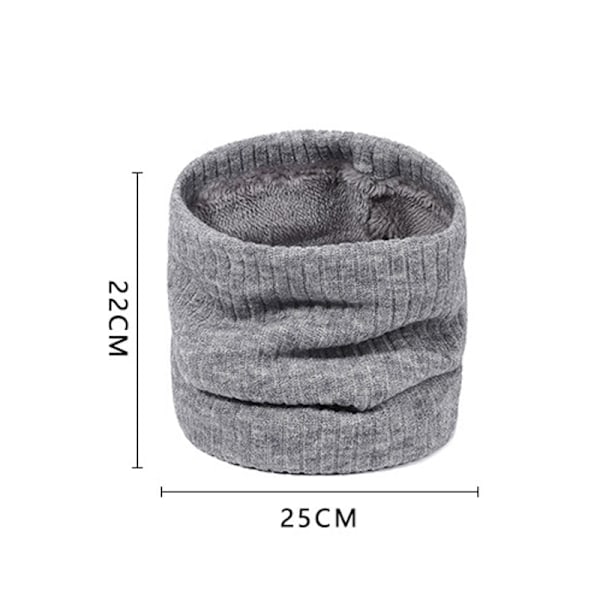 Motorcykel Balaclavas Tjock Stil Plus Sammet Unisex Halsduk Utomhus Stickade Krage Halsdukar Håll Värmen Vinter Halsdukar Brown