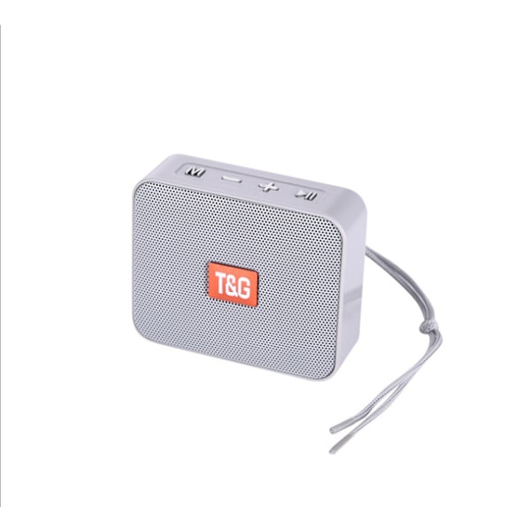 Mini Bärbar Bluetooth-högtalare Liten Trådlös Musik Kolonn Subwoofer USB-högtalare för Telefoner med TF FM-radio Inbyggd Mikrofon black