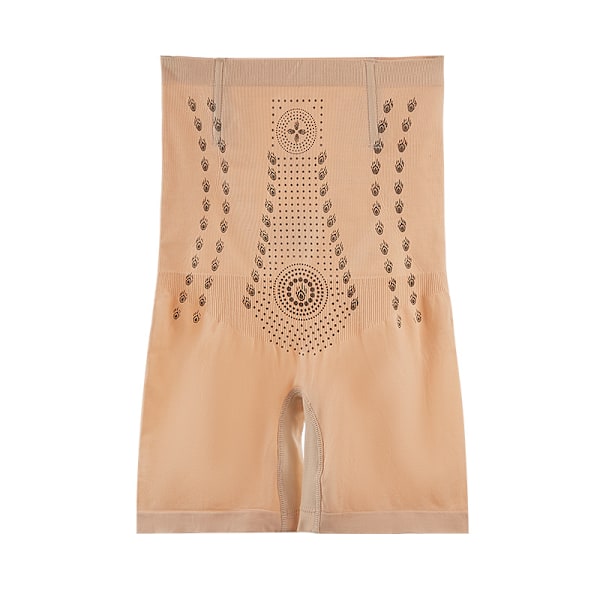 Unik Fiber Restoration Shaper Tummy Control Shapewear Lårförminskande Midjetränare Underkläder För Kvinnor Bodyshaper Trosor Thigh-Skin 2XL