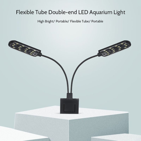 akvarie clip lys, vandtæt led lys stand lys, 220v, lys til akvarium, kæledyr