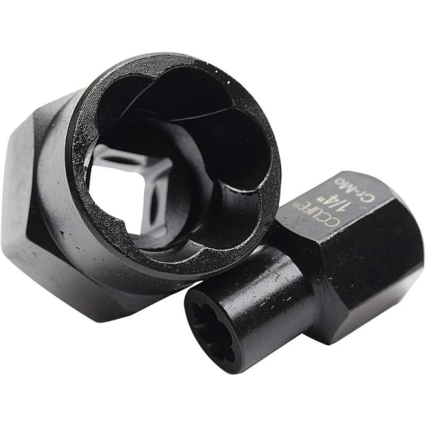 13 ST. Socket Mutter Extractor Set ∣Socket Set Rundad Bult Extractor∣Sexskruvutdragare