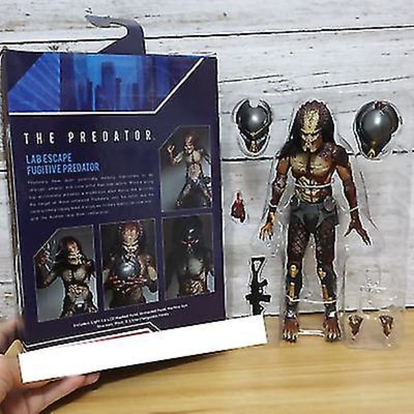 Predator Movable Iron War Alien Model Figur Leksak Figur