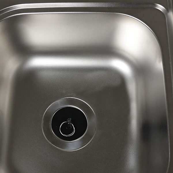2 stykker avløpsplugg, servantstopper for avløp 44 til 42 mm, gummi servantstopper med hengende ring, universelle stoppere, for badekar, kjøkken, bad
