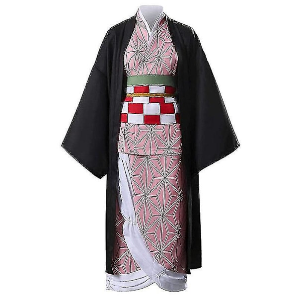 Anime Demon Killer Kimetsu No Yaiba Cosplay Costume Halloween 140cm