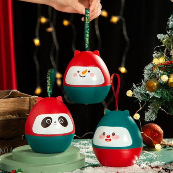 æsker i juleæbleæske til juletræ, julekugler, festdekorationer, bryllup, frugt，Style 3