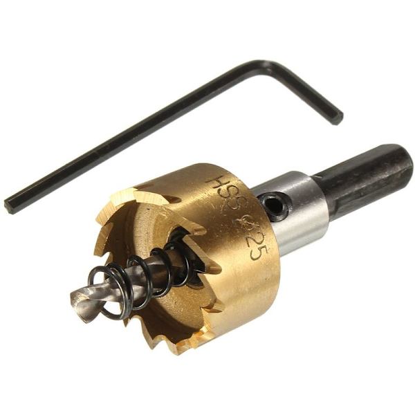Kit 16-30 mm Hss 5 borrskär Hålsåg Hål Bekvämt kobolt 6542 höghastighetsstål，