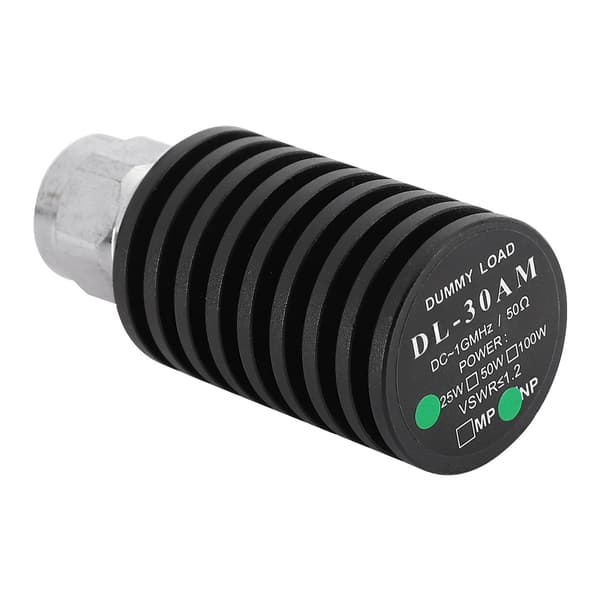 DL-30A Dummy Load Antenne DC-1GHz 15W 50Ohm Koaksial Terminator N-kontakt for 2-veis radiotesting