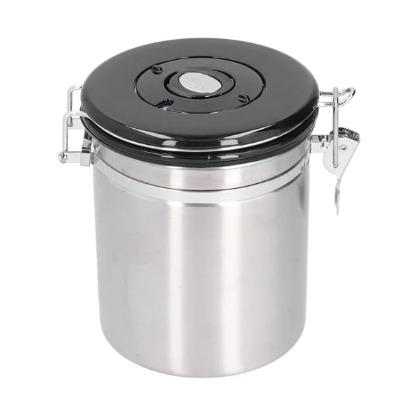 Kaffebeholder 1,5L God Forsegling Ventilation Kaffebønneopbevaring Køkkenbrug