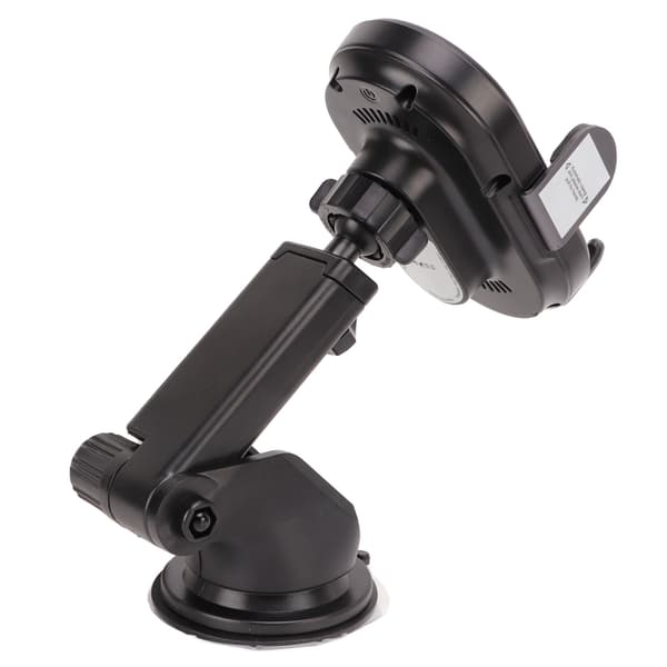Trådløs billader 15W hurtiglading telefonholder svart for iPhone 12 13