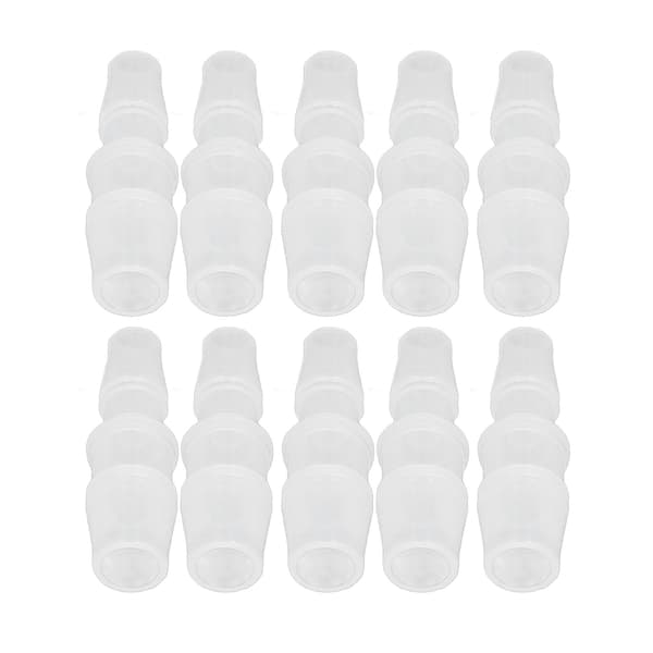 10 st PP Slangnippelreducerare Akvarium Luftpumpadapter Silikonslanganslutning 7,9 mm till 11,1 mm