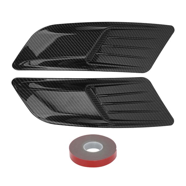 Luftventilformlist i karbonfiberstil for panser for Ford Mustang 2015 2017