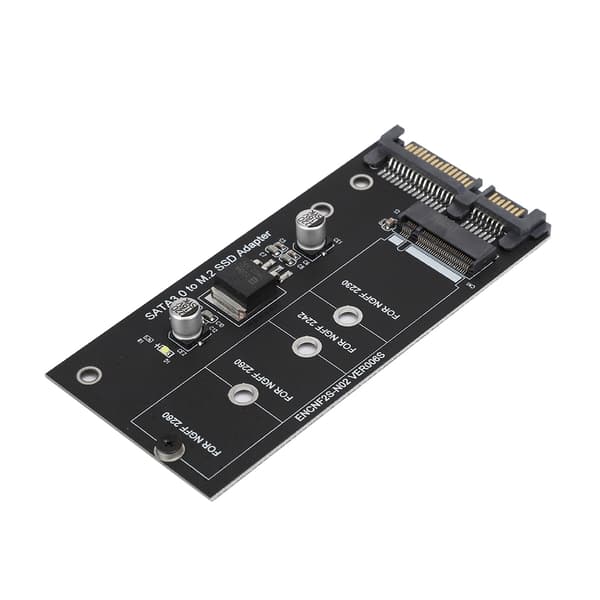 M2 NGFF SSD til SATA 22 Pin Harddisk Adapter Riser Kort Stabil Ydeevne
