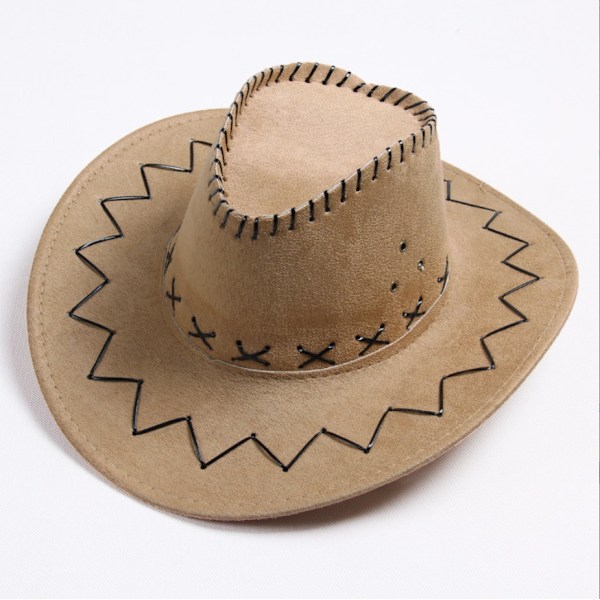 Western cap mocka unisex Camel